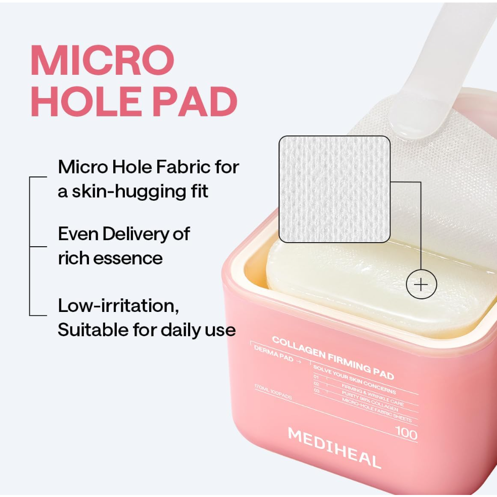 (Lift & Firm)- Collagen Ampoule Pad