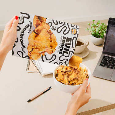 Crunch Mushroom Chips (2 Packs)