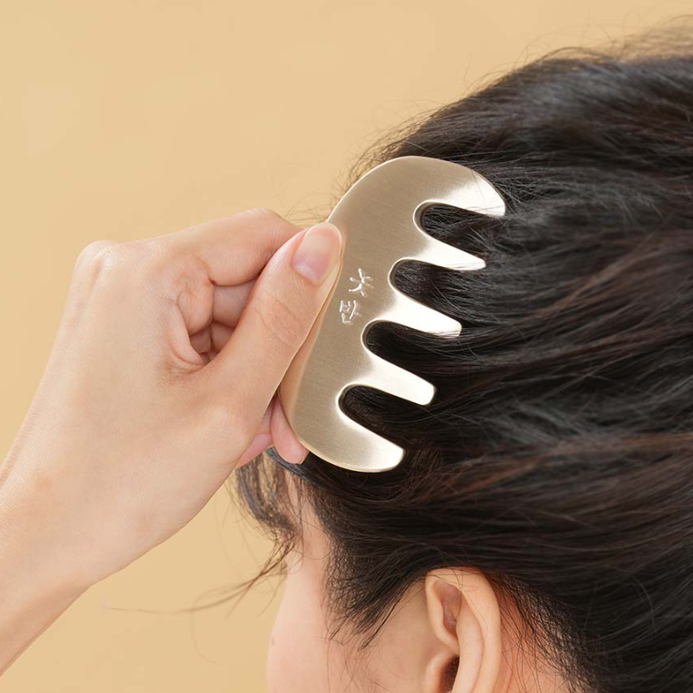 Bronze Scalp Gua Sha Comb