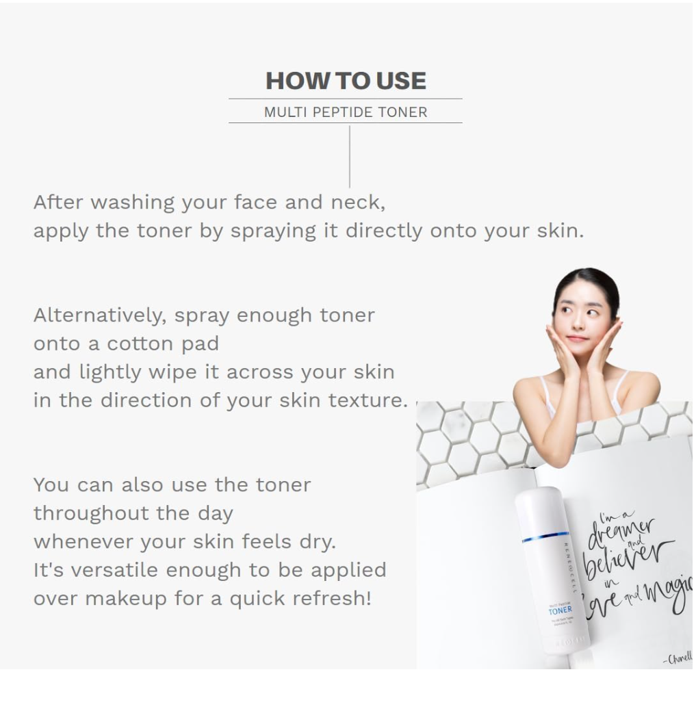 Peptide Toner