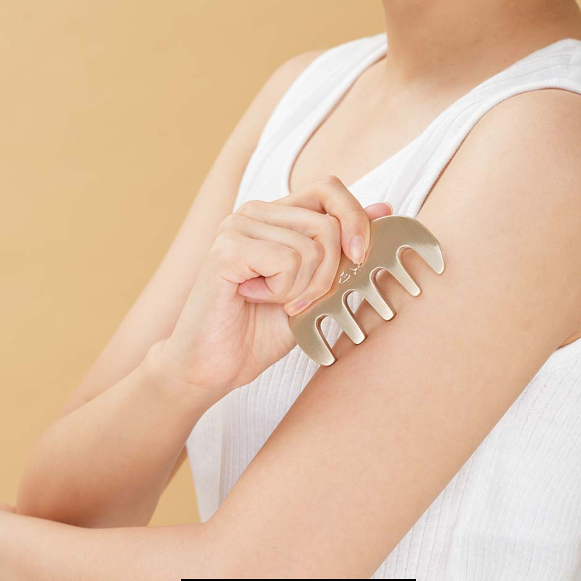 Bronze Scalp Gua Sha Comb