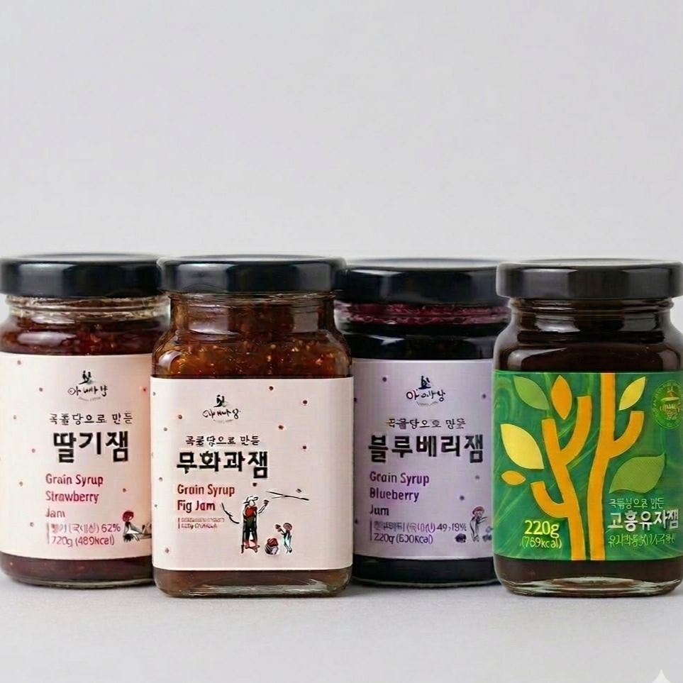 Artisan K-Fruit Grain Syrup Jams