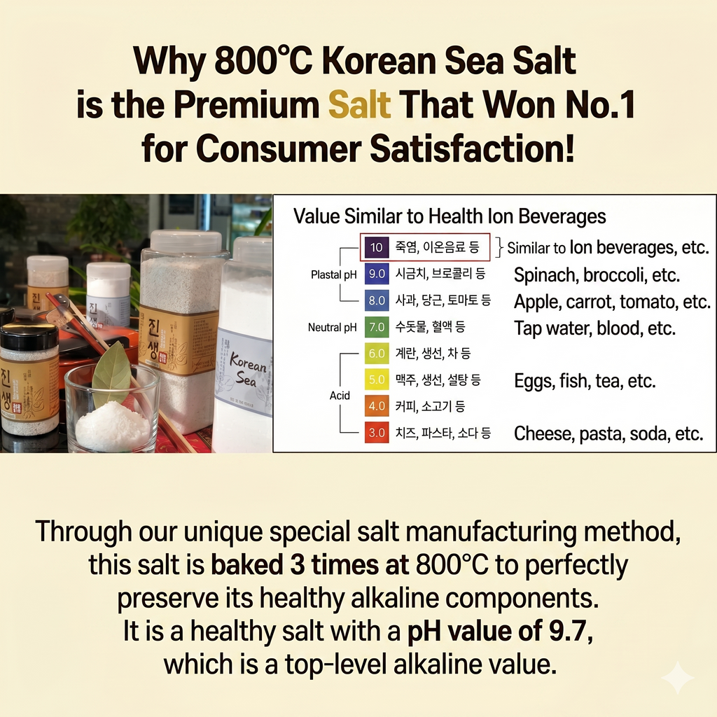 Korean Bamboo Sea Salt