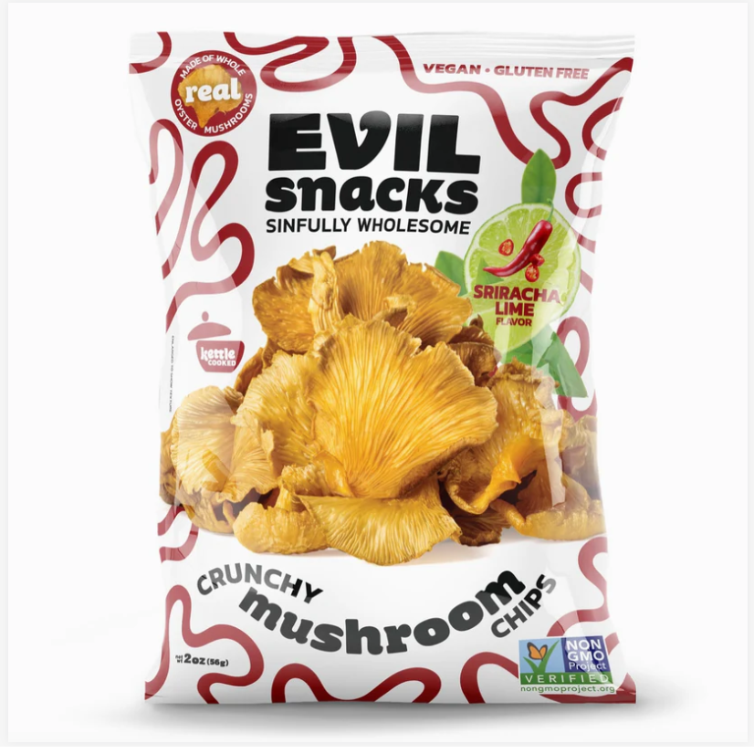 Crunch Mushroom Chips (2 Packs)