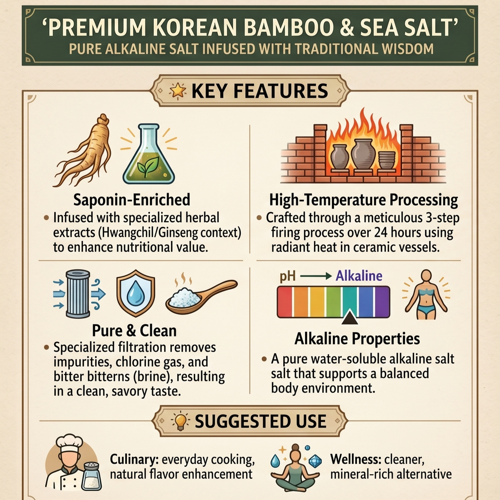 Korean Bamboo Sea Salt