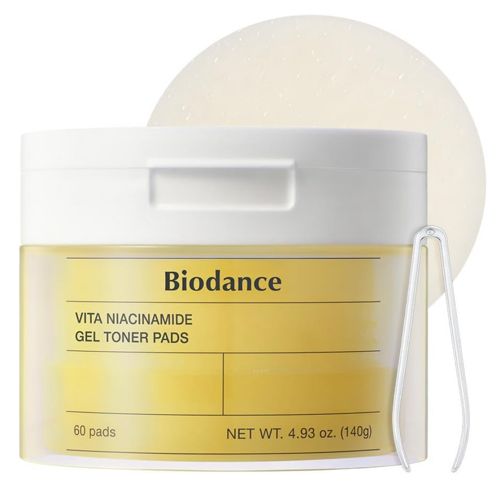 BIODANCE Vita Niacinamide Gel Toner Pads