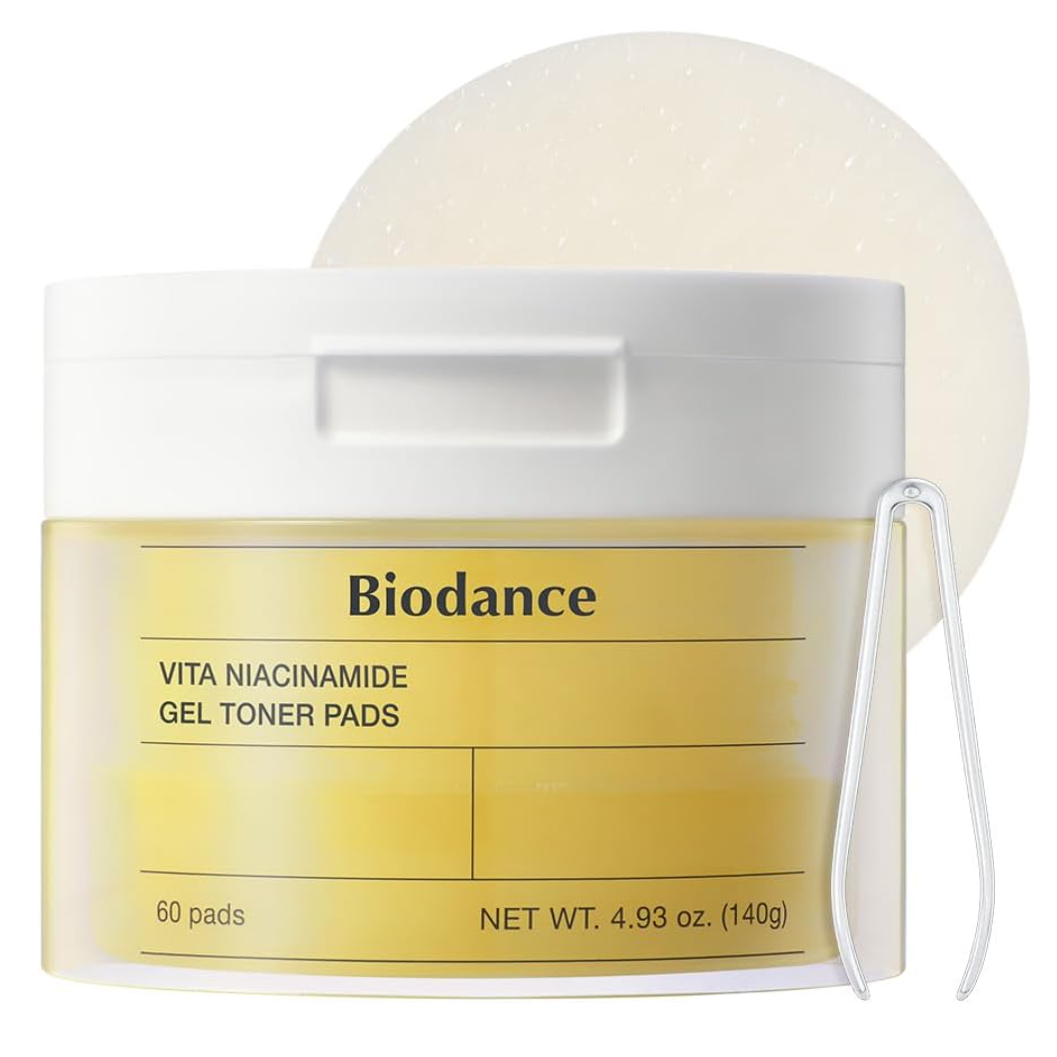 BIODANCE Vita Niacinamide Gel Toner Pads