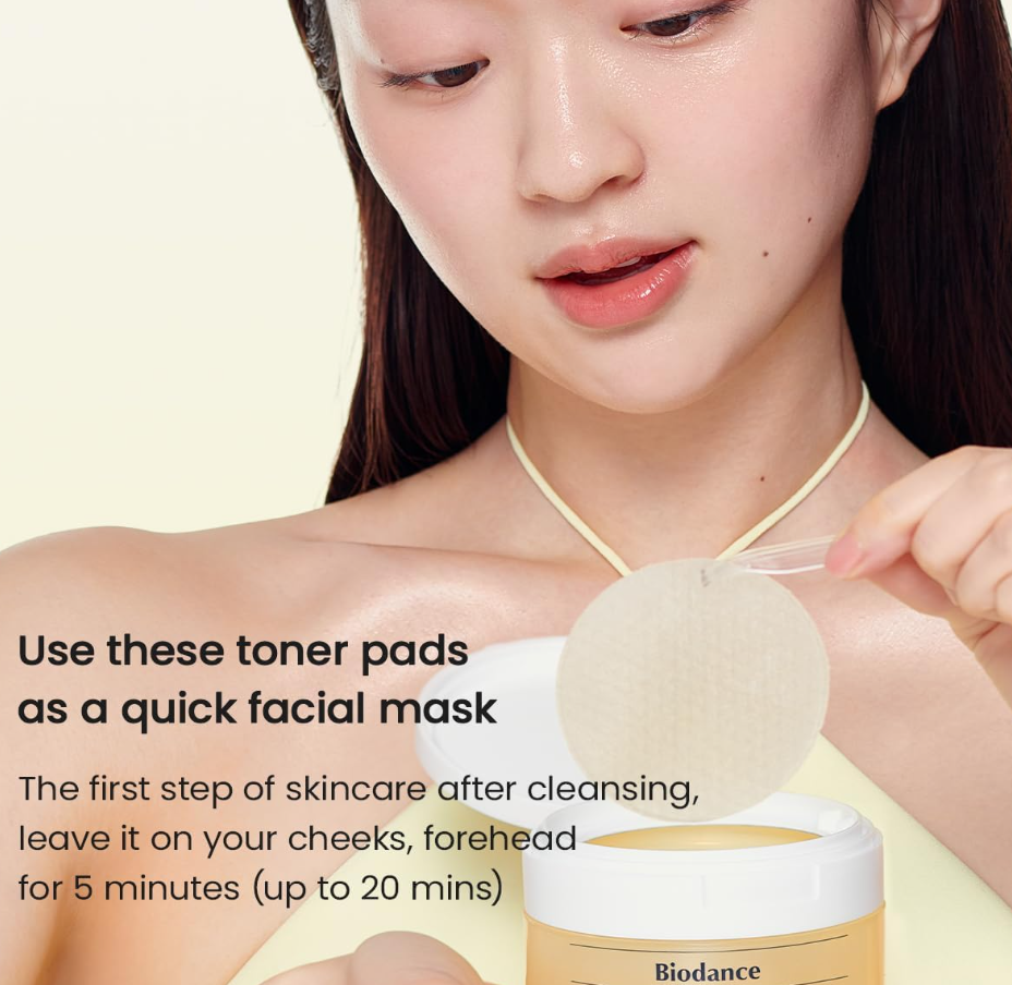 BIODANCE Vita Niacinamide Gel Toner Pads